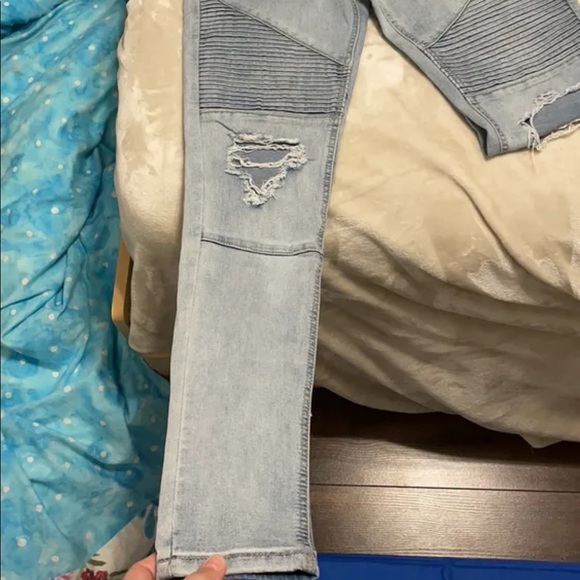Jeans skinny, brand: street wear society, size: 7 - Picture 3 of 4